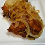 Pollo Cubano / Chicken Thighs with Mojo Onions